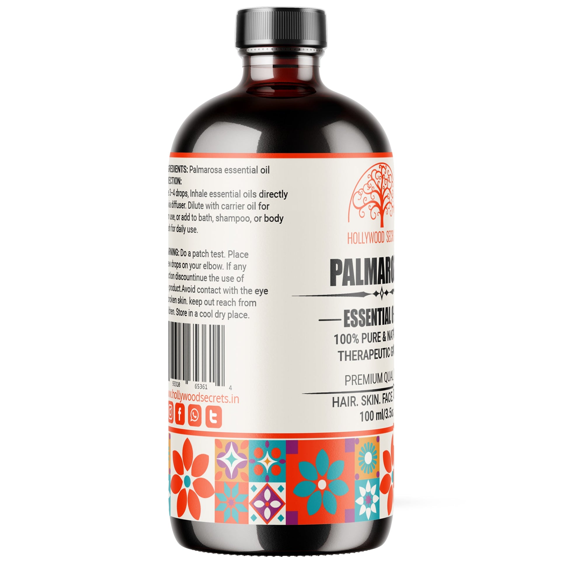 Pure Palmarosa Essential Oil Therapeutic Grade Hollywood Secrets