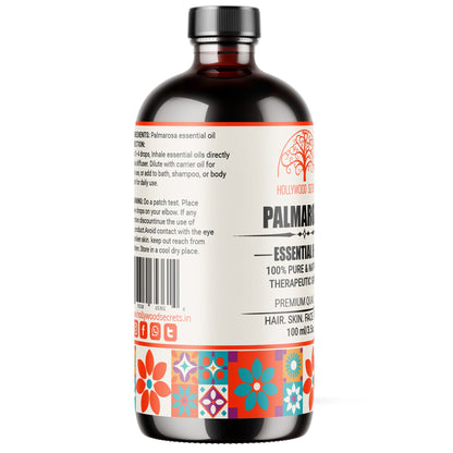 Pure Palmarosa Essential Oil Therapeutic Grade Hollywood Secrets