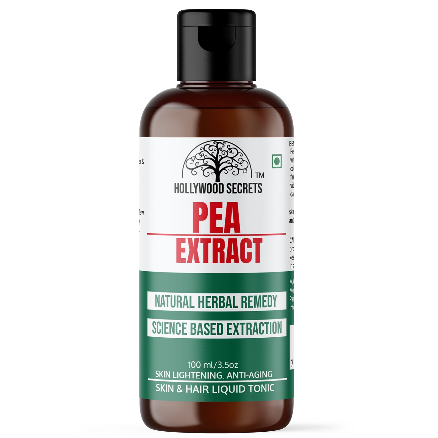 Pure 85% Pea Liquid Extract Hollywood Secrets