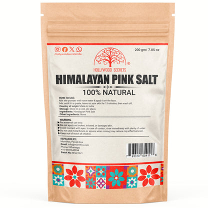 Pure Himalayan Pink Salt 100Gms Hollywood Secrets