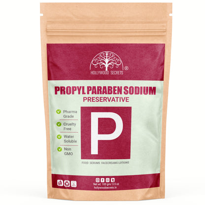 Propyl Paraben Sodium Powder 100gms (Pure) Hollywood Secrets