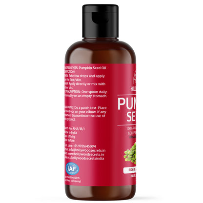 Pumpkin Seed Oil Pure Cold Pressed (Carrier Oil)