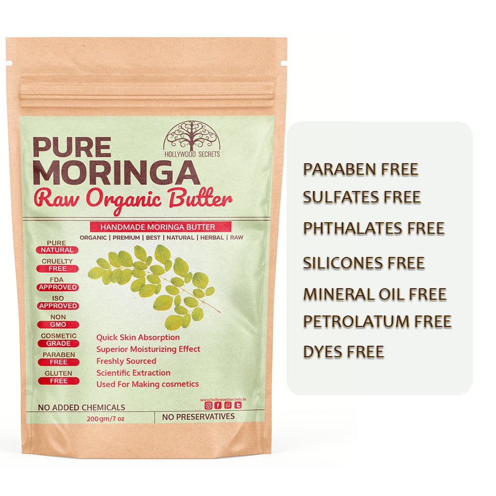 Raw Moringa Body Skin Butter 200gm Hollywood Secrets