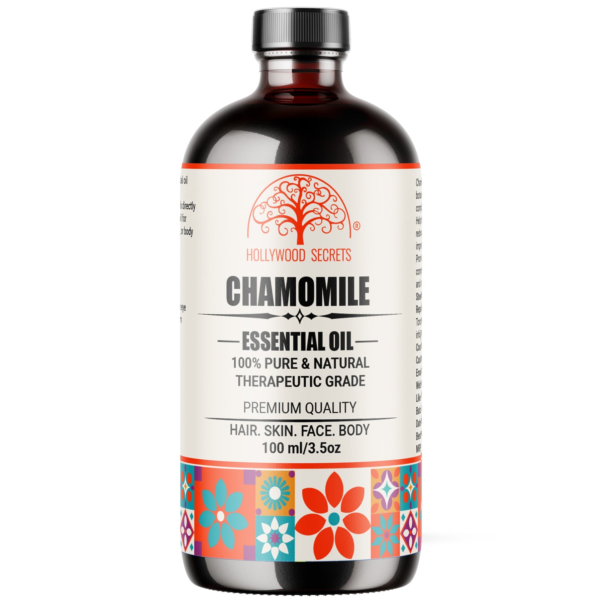Pure 
Best 
Organic 
Natural
Buy now
Shop
sale
Online
Price
bulk
Manufacturer 
Wholesaler 
reviews
ratings
specifications
Free Shipping
Cash on delivery
Hair 
face 
Skin
Hollywood Secrets 
Steam Distilled
Therapeutic Grade
Chamomile Essential Oil 