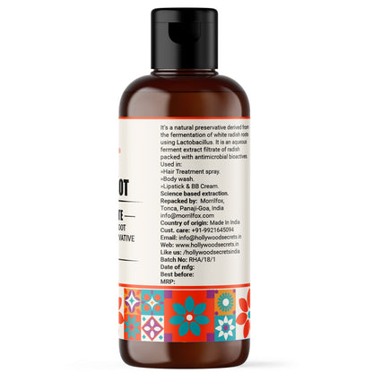 Radish Root Preservative Ferment Filtrate 100ml Hollywood Secrets