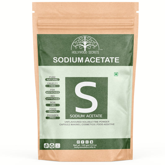 Hollywood Secrets  Pure  Best  Organic  Natural Buy now Shop sale Online Price bulk Manufacturer  Wholesaler  reviews ratings specifications Free Shipping Cash on delivery India supplement Powder  Sodium Acetate