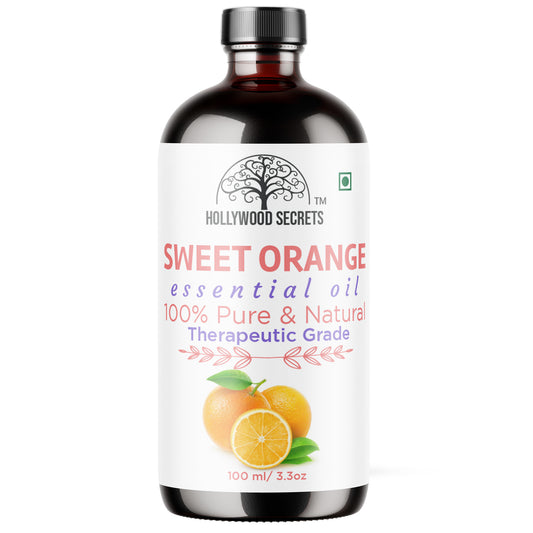 Pure Sweet Orange Essential Oil Therapeutic Grade Hollywood Secrets