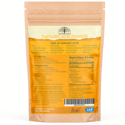 Pure Tartaric Acid Powder 200gm