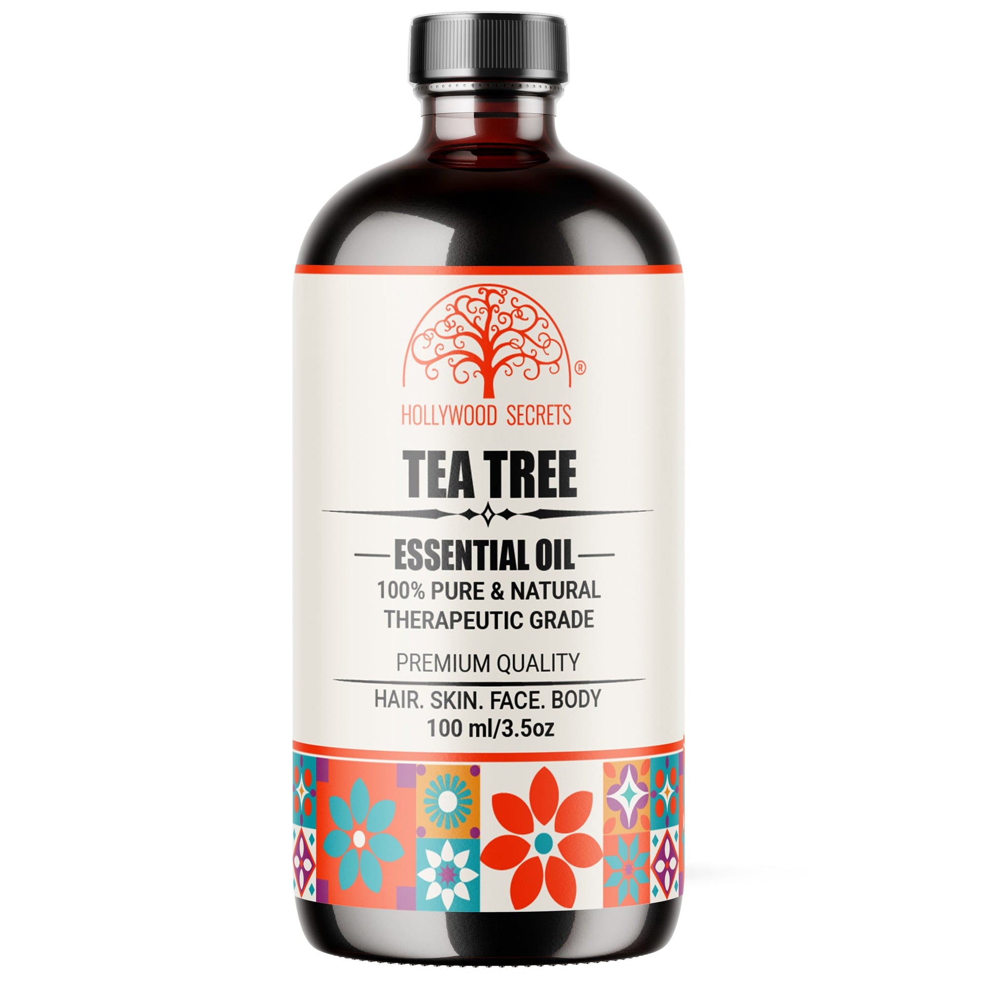 Pure Tea Tree Essential Oil Therapeutic Grade Hollywood Secrets