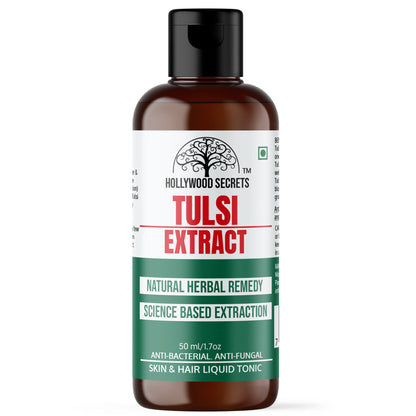 Pure 85% Tulsi Liquid Extract Hollywood Secrets