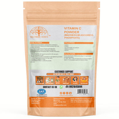 Magnesium Ascorbyl Phosphate Vitamin C Powder 50gm Hollywood Secrets