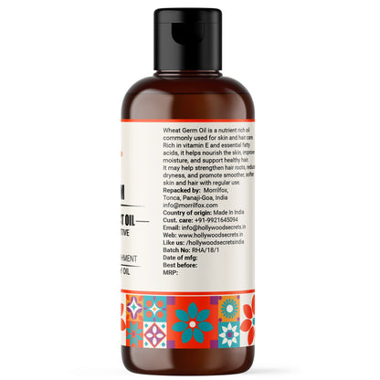 Wheat Germ Oil Pure Cold Pressed Hollywood Secrets