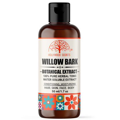 Pure 85% Willow Bark Liquid Extract Hollywood Secrets