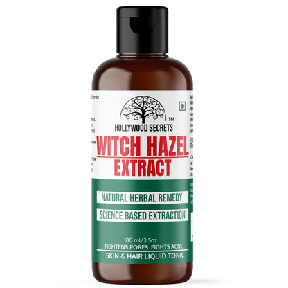 Pure 85% Witch Hazel Liquid Extract Hollywood Secrets