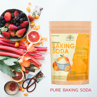 Pure Baking Soda Sodium Bicarbonate  500 gm Hollywood Secrets