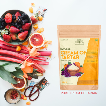 Pure Cream Of Tartar Powder (200 Gms) Hollywood Secrets