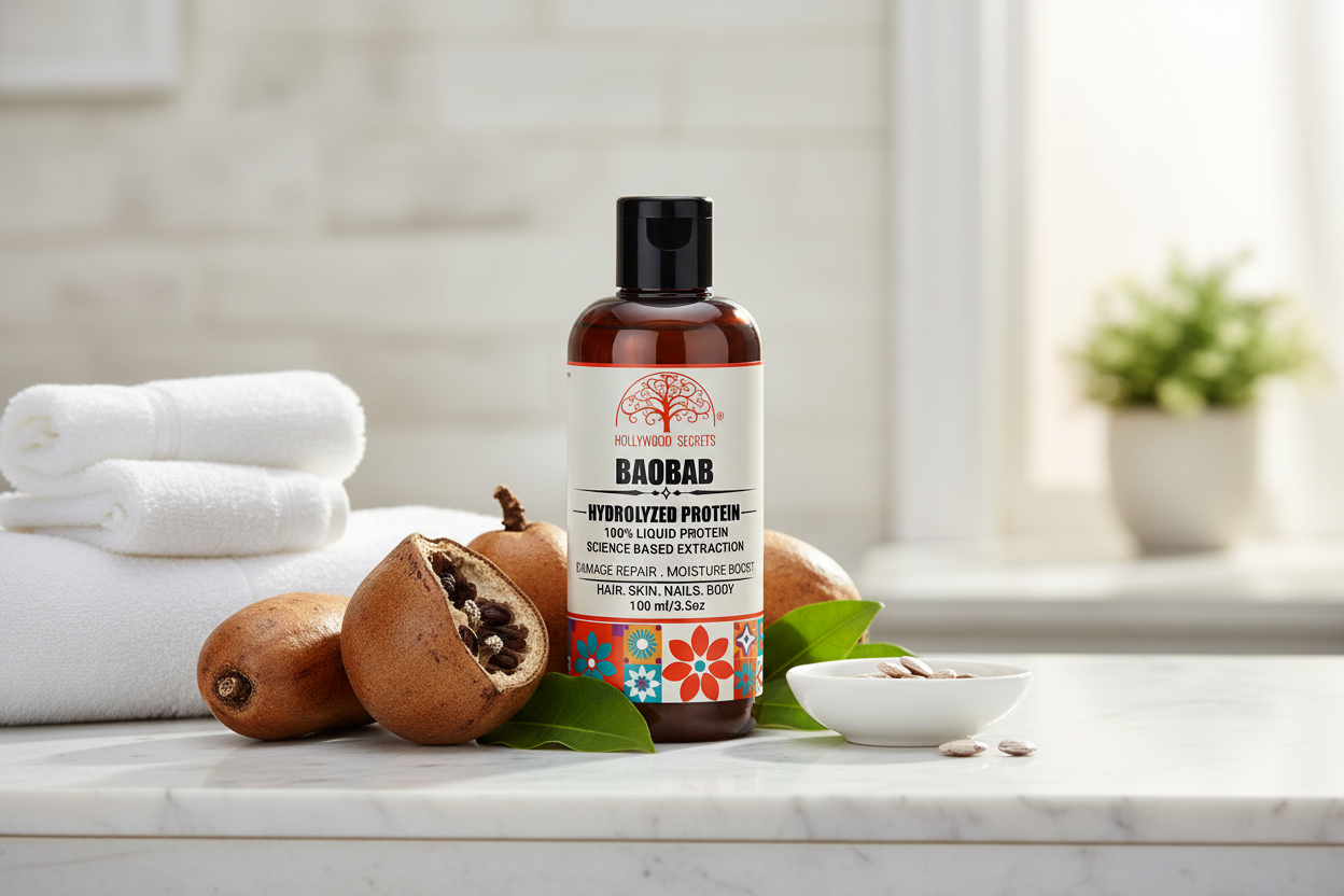 Hydrolyzed Baobab Protein Liquid 100 ml Hollywood Secrets