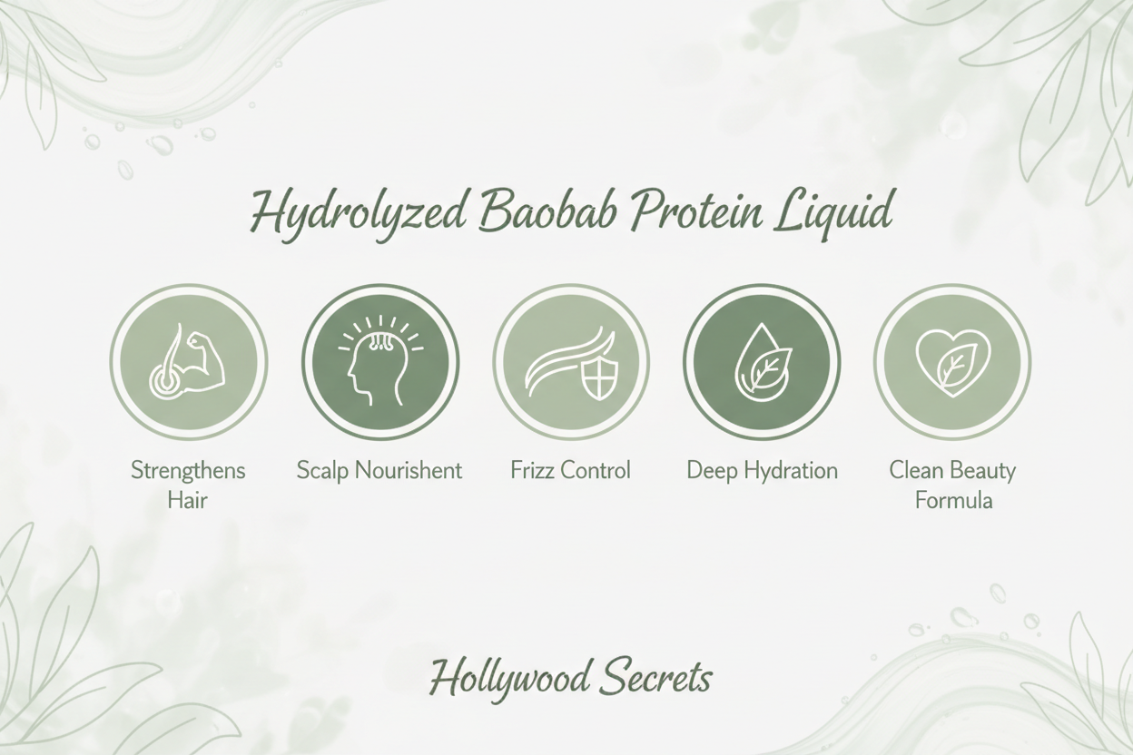Hydrolyzed Baobab Protein Liquid 100 ml Hollywood Secrets