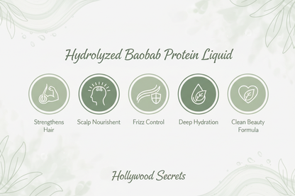 Hydrolyzed Baobab Protein Liquid 100 ml Hollywood Secrets