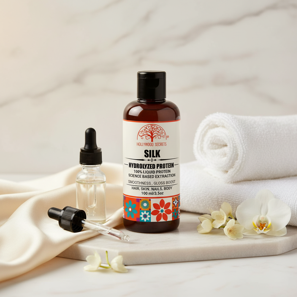 Hydrolyzed Silk Protein Liquid 100 ml Hollywood Secrets