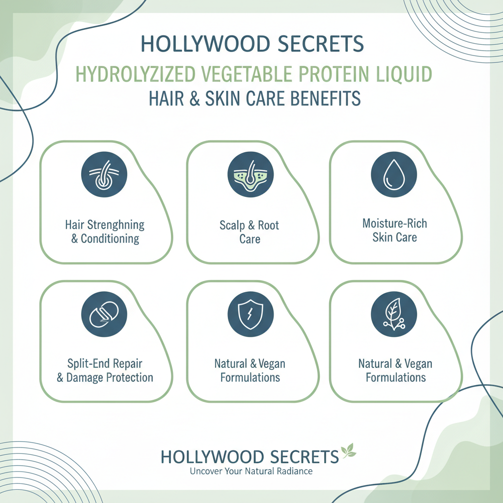 Hydrolyzed Vegetable Protein Liquid 100 ml Hollywood Secrets