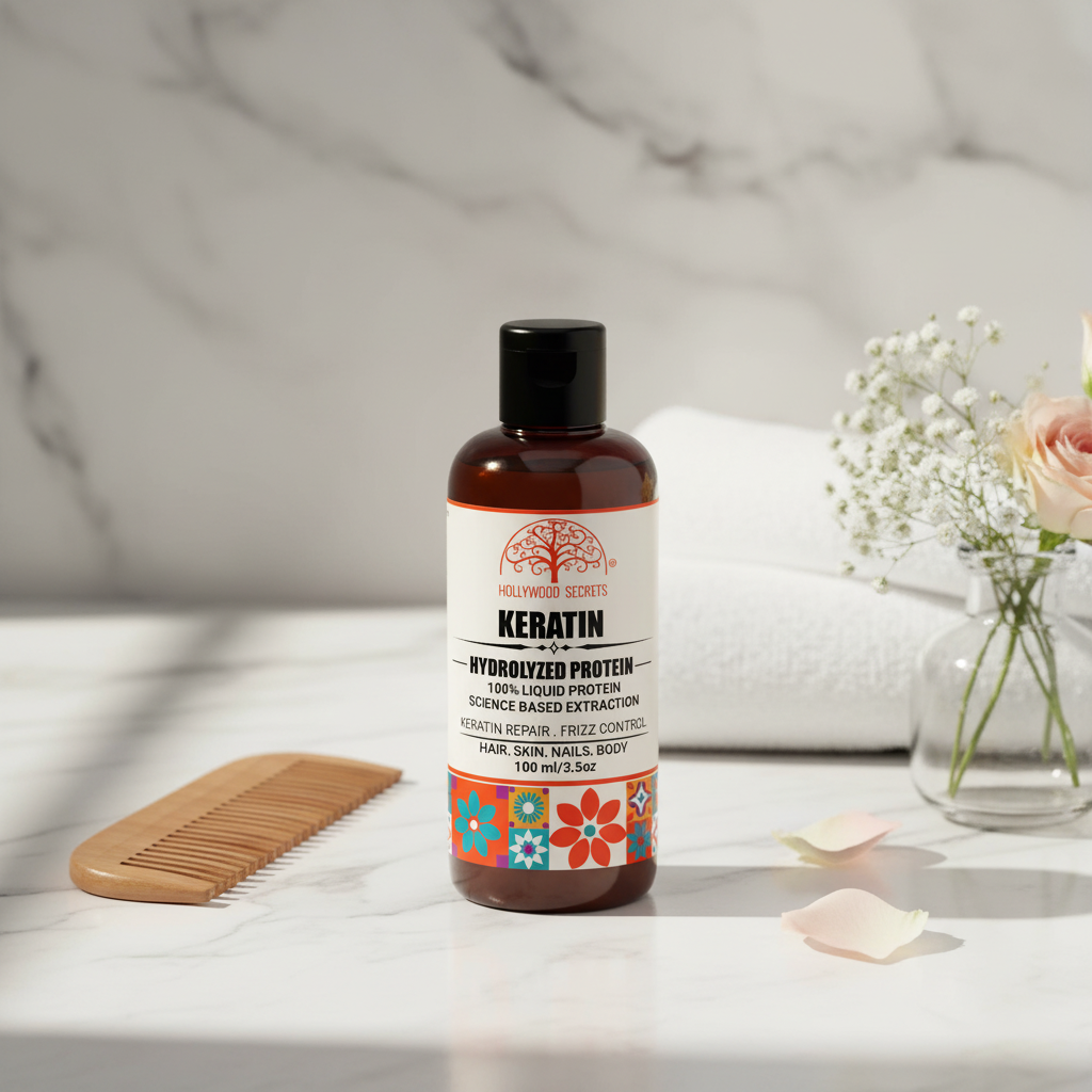 Hydrolyzed Keratin Protein Liquid 100 ml Hollywood Secrets