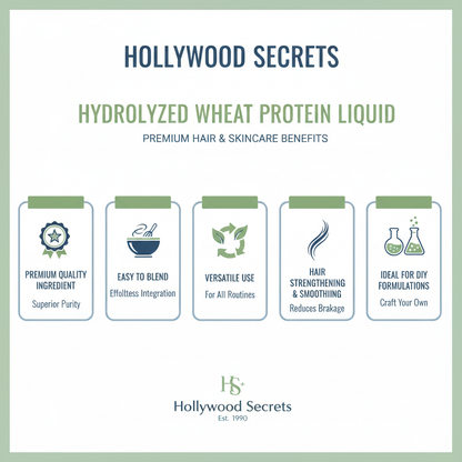 Hydrolyzed Wheat Protein Liquid 100 ml Hollywood Secrets