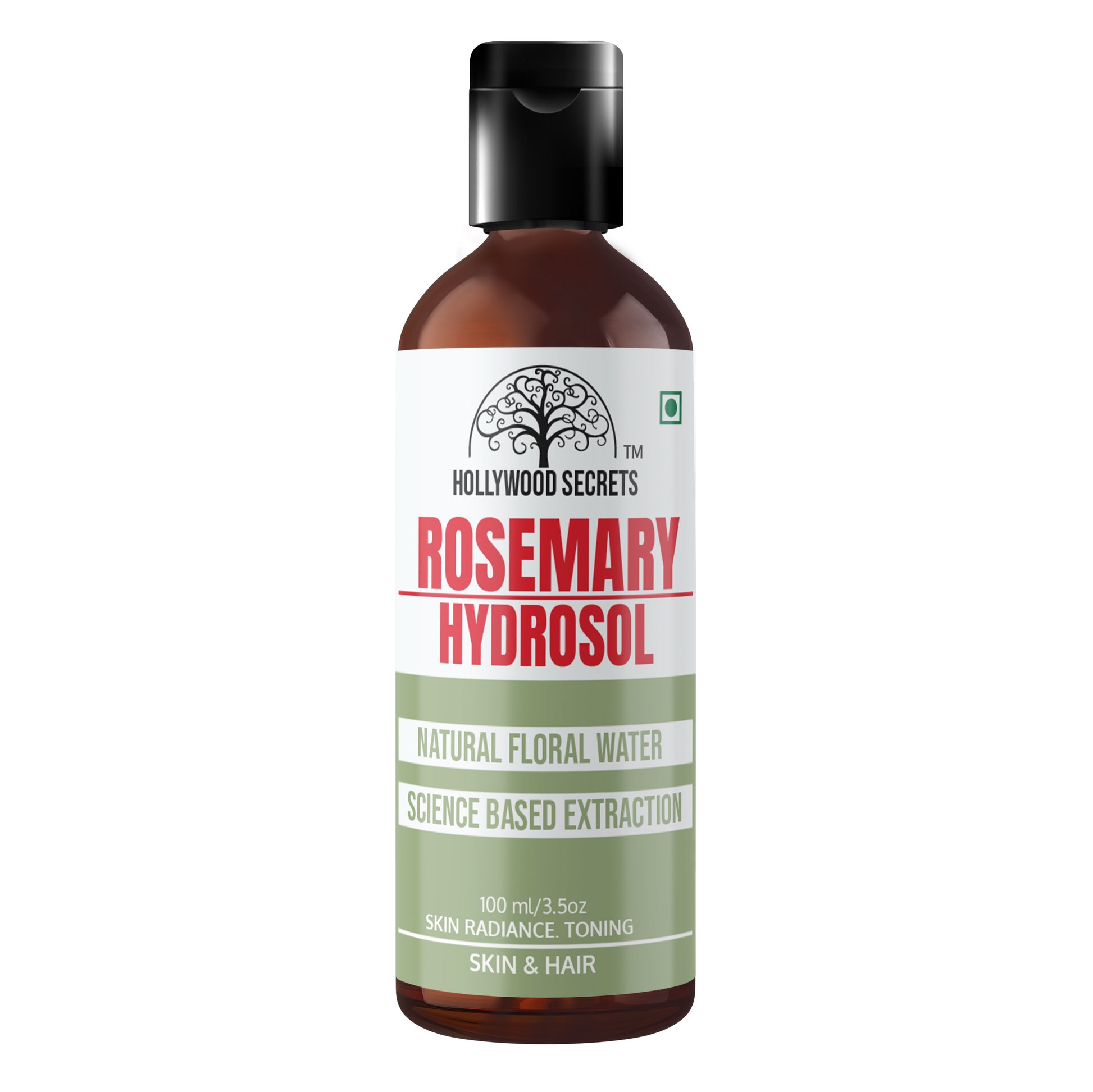 Pure Rosemary Hydrosol Floral Water 100ml Hollywood Secrets