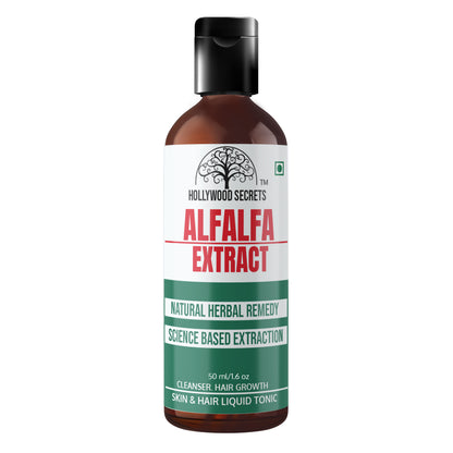 Pure 85% Alfalfa Liquid Extract 100ml Hollywood Secrets