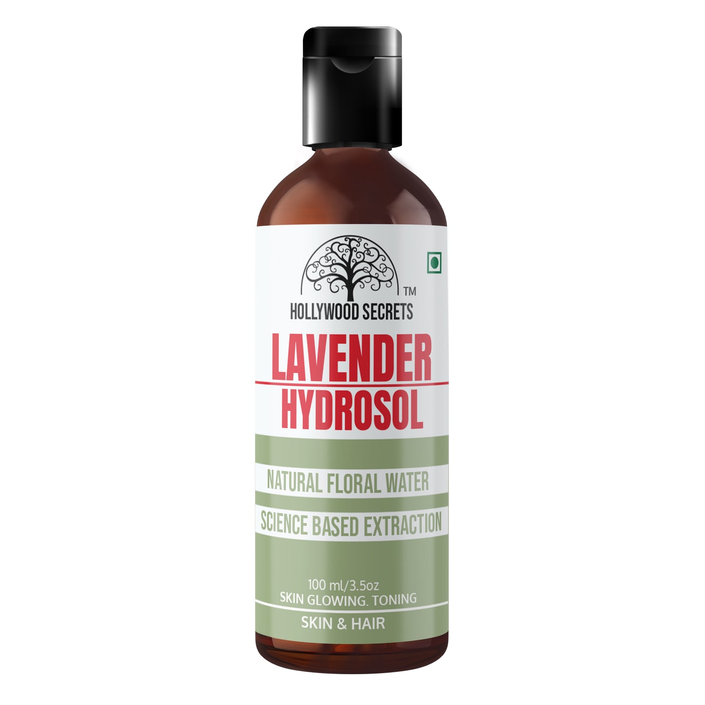 Pure Lavender Hydrosol Floral Water 100ml Hollywood Secrets