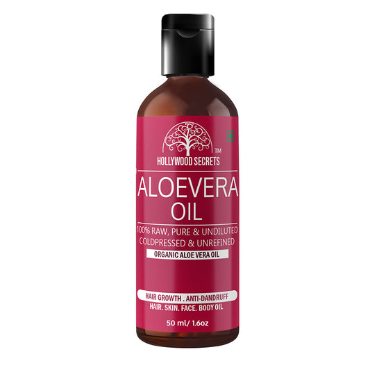 Aloe Vera Oil Pure Cold Pressed 50ml Hollywood Secrets
