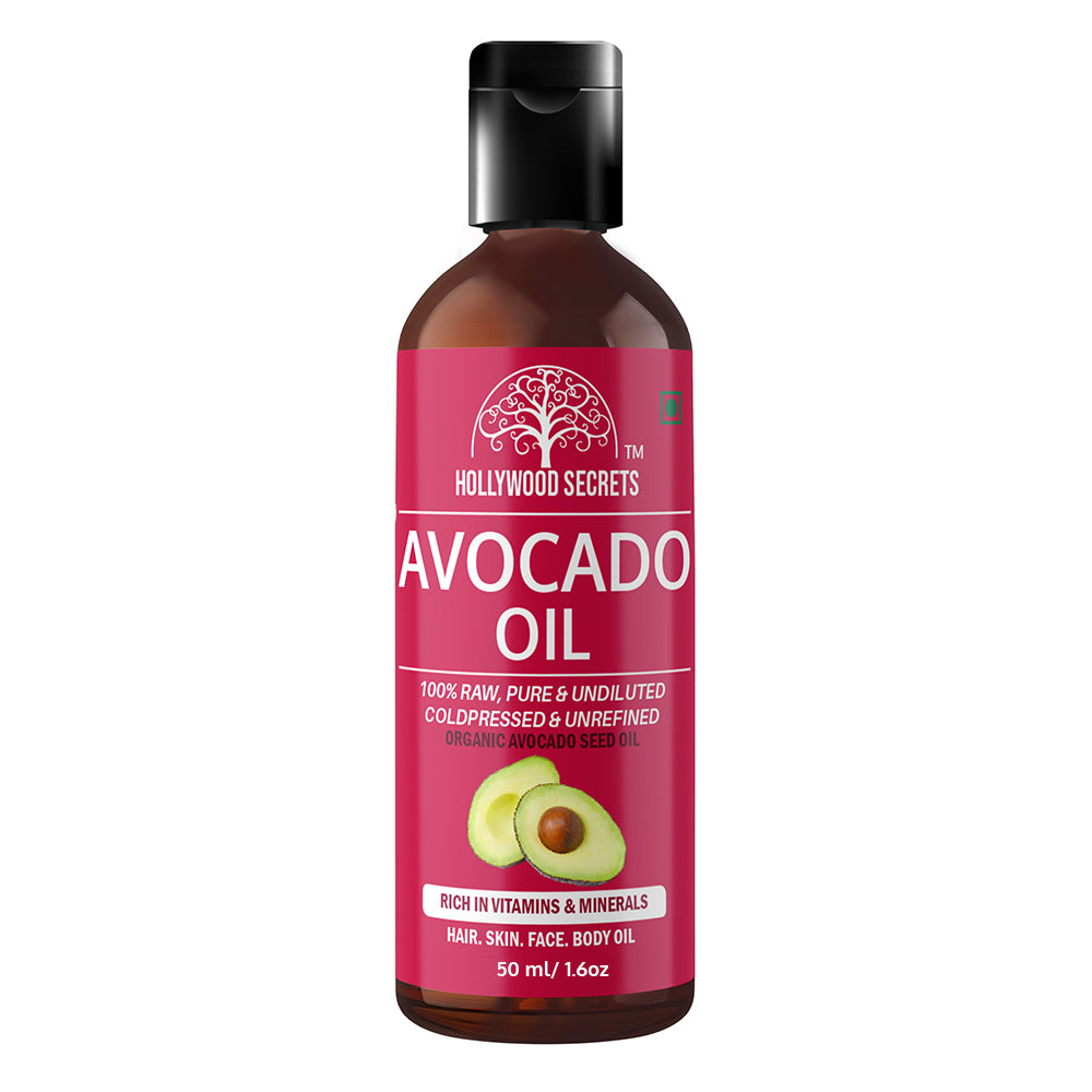 Avocado Seed Oil Pure Cold Pressed 50ml Hollywood Secrets
