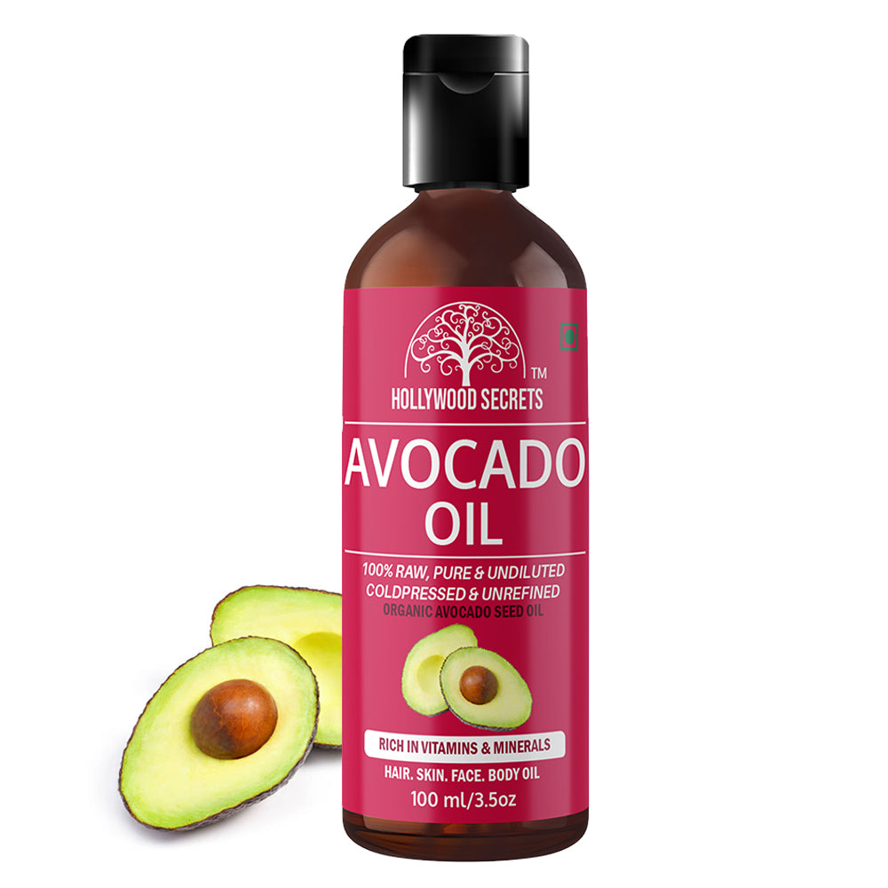 Avocado Seed Oil Pure Cold Pressed 100ml Hollywood Secrets