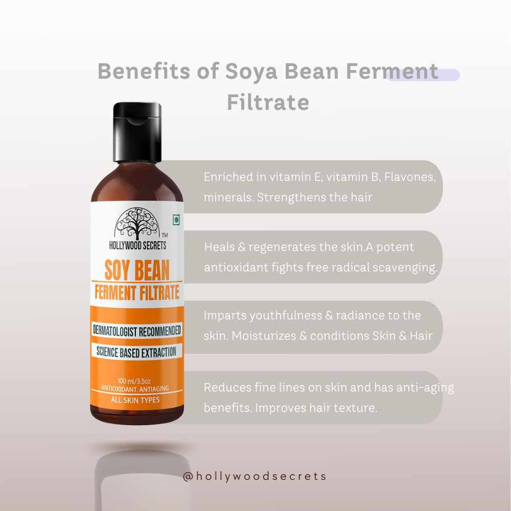 Soya Bean Bio Ferment Filtrate Anti-Aging 100ml Hollywood Secrets