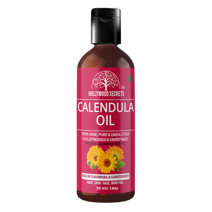 Calendula Oil Pure Cold Pressed 50ml Hollywood Secrets