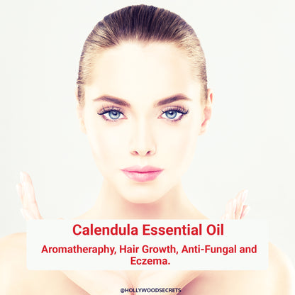 Pure Calendula Essential Oil Therapeutic Grade Hollywood Secrets