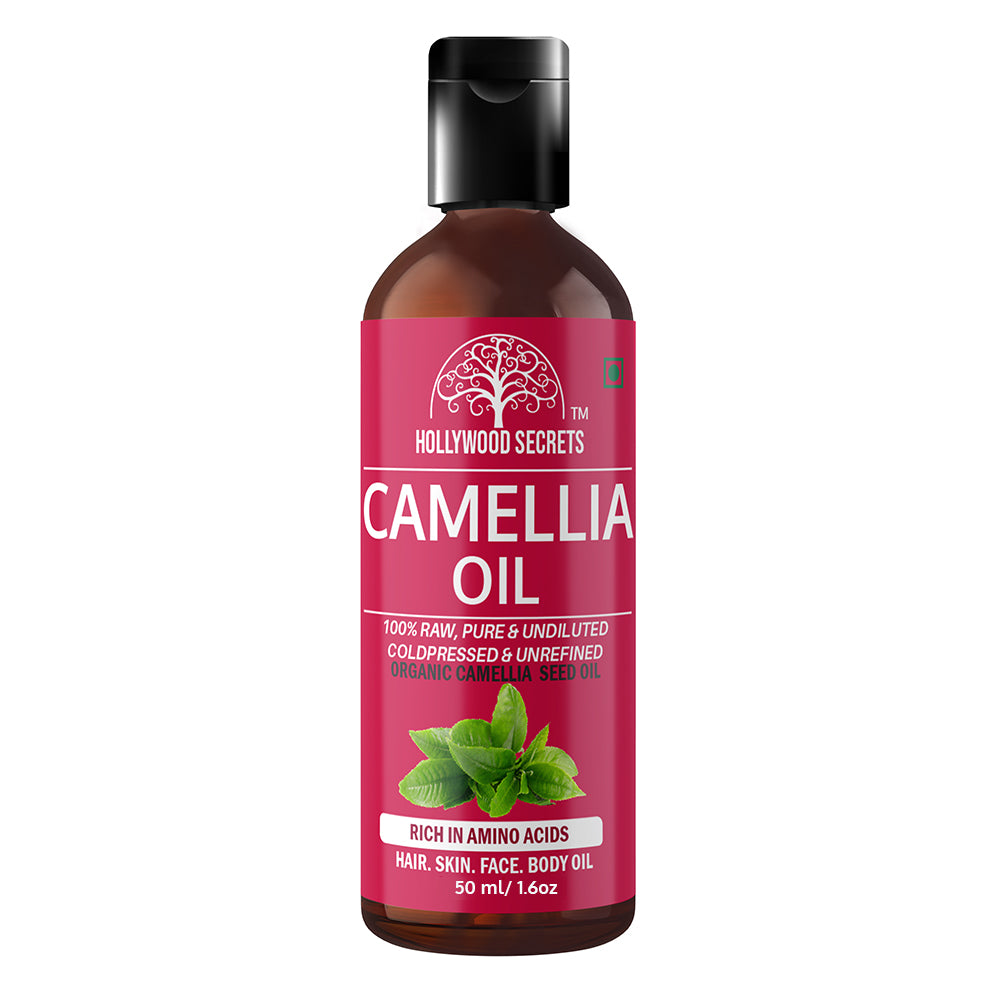 Camellia Oil Pure Cold Pressed 50ml Hollywood Secrets