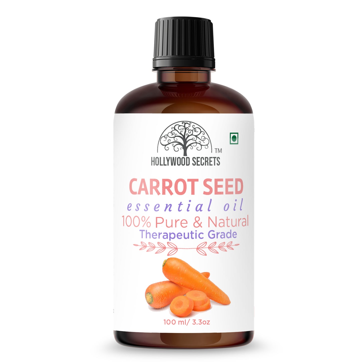 Pure Carrot Seed Essential Oil Therapeutic Grade Hollywood Secrets