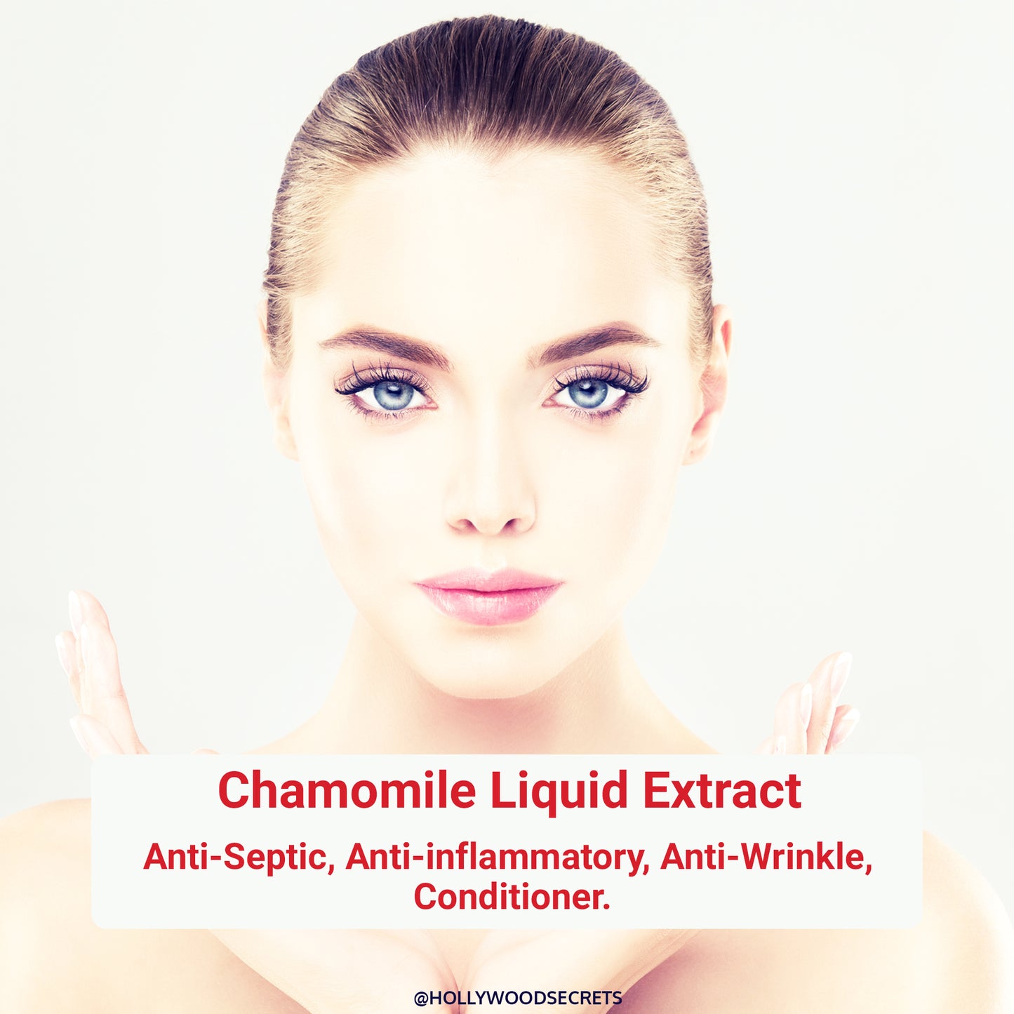 Pure 85% Chamomile Liquid Extract 100ml Hollywood Secrets