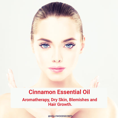 Pure Cinnamon Bark Essential Oil Therapeutic Grade Hollywood Secrets