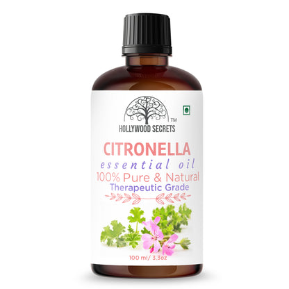 Pure Citronella Essential Oil Therapeutic Grade Hollywood Secrets