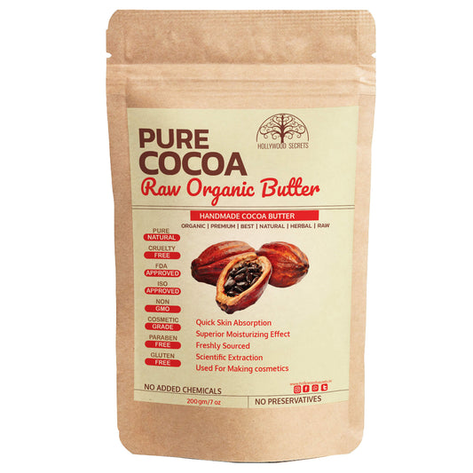 Raw Cocoa Body Skin Butter 200gm Hollywood Secrets