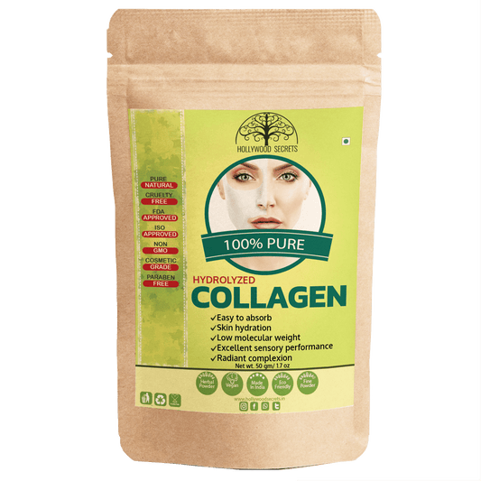 Pure Collagen Powder For Skin 50gm Hollywood Secrets