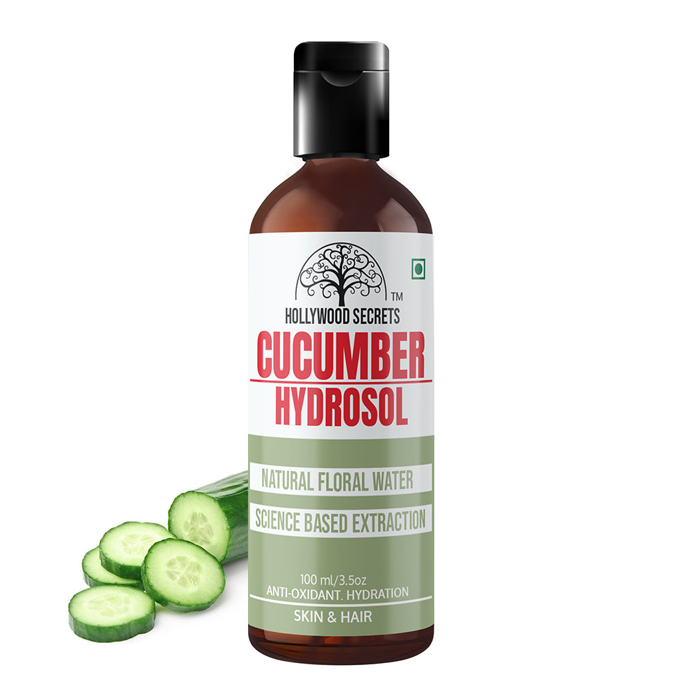 Pure Cucumber Hydrosol Floral Water 100ml Hollywood Secrets