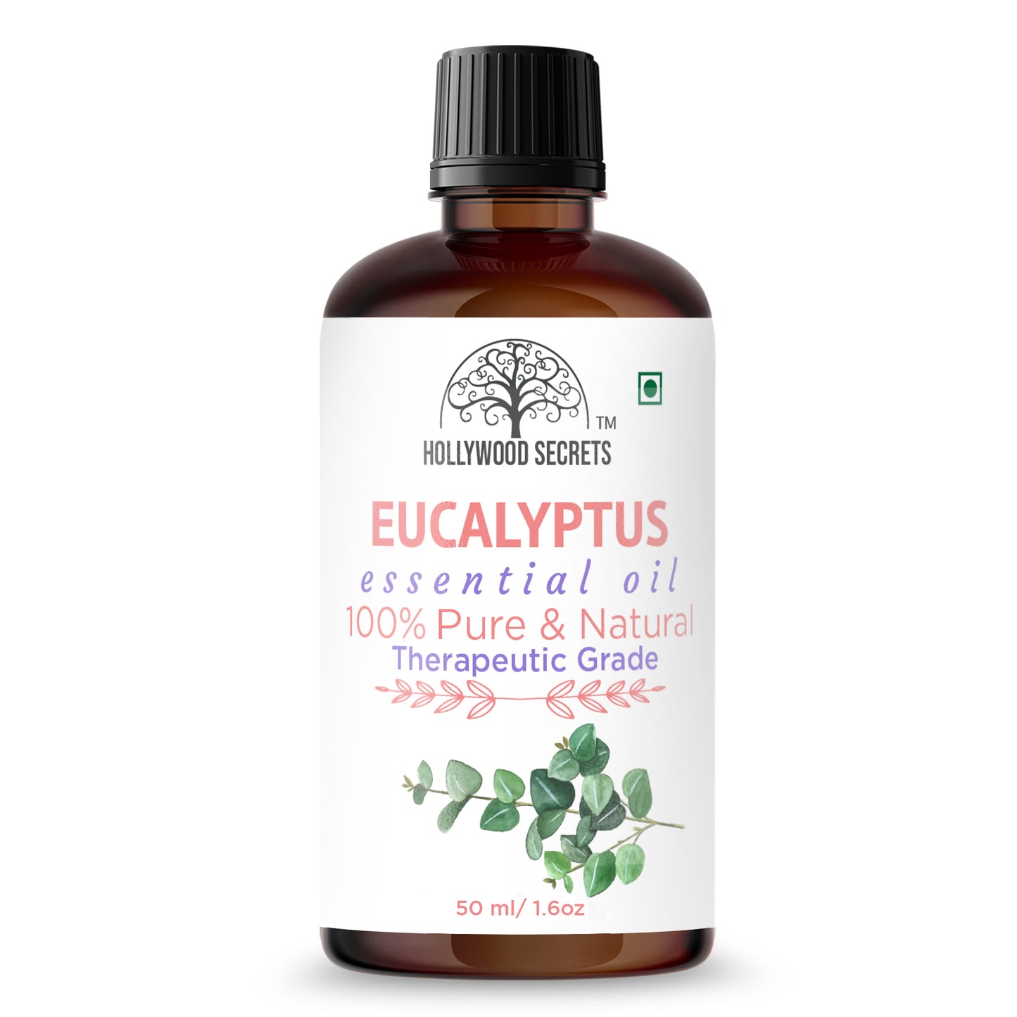 Pure Eucalyptus Essential Oil Therapeutic Grade Hollywood Secrets