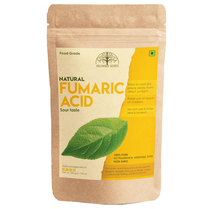 Organic Fumaric Acid 200gm Hollywood Secrets