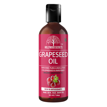 Grapeseed Oil Pure Cold Pressed 50ml Hollywood Secrets