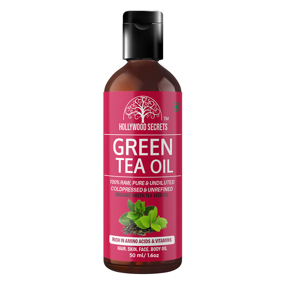 Green Tea Oil Pure Cold Pressed 50ml Hollywood Secrets