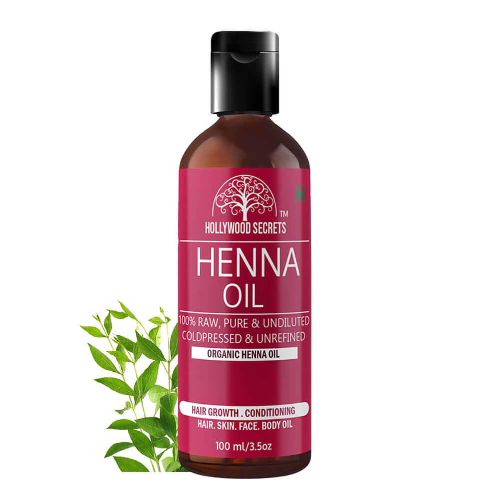 Henna Oil Pure Cold Pressed 100ml Hollywood Secrets