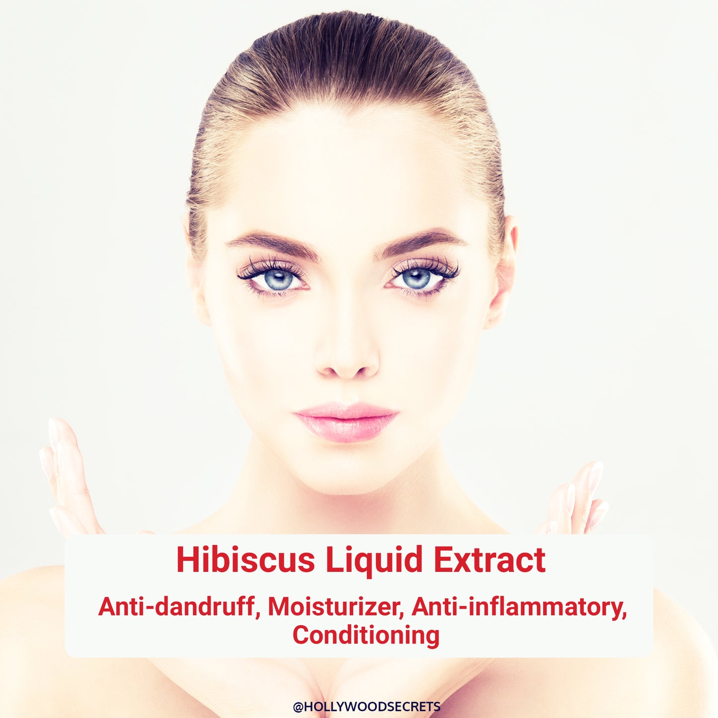 Pure 85% Hibiscus Liquid Extract 100ml Hollywood Secrets